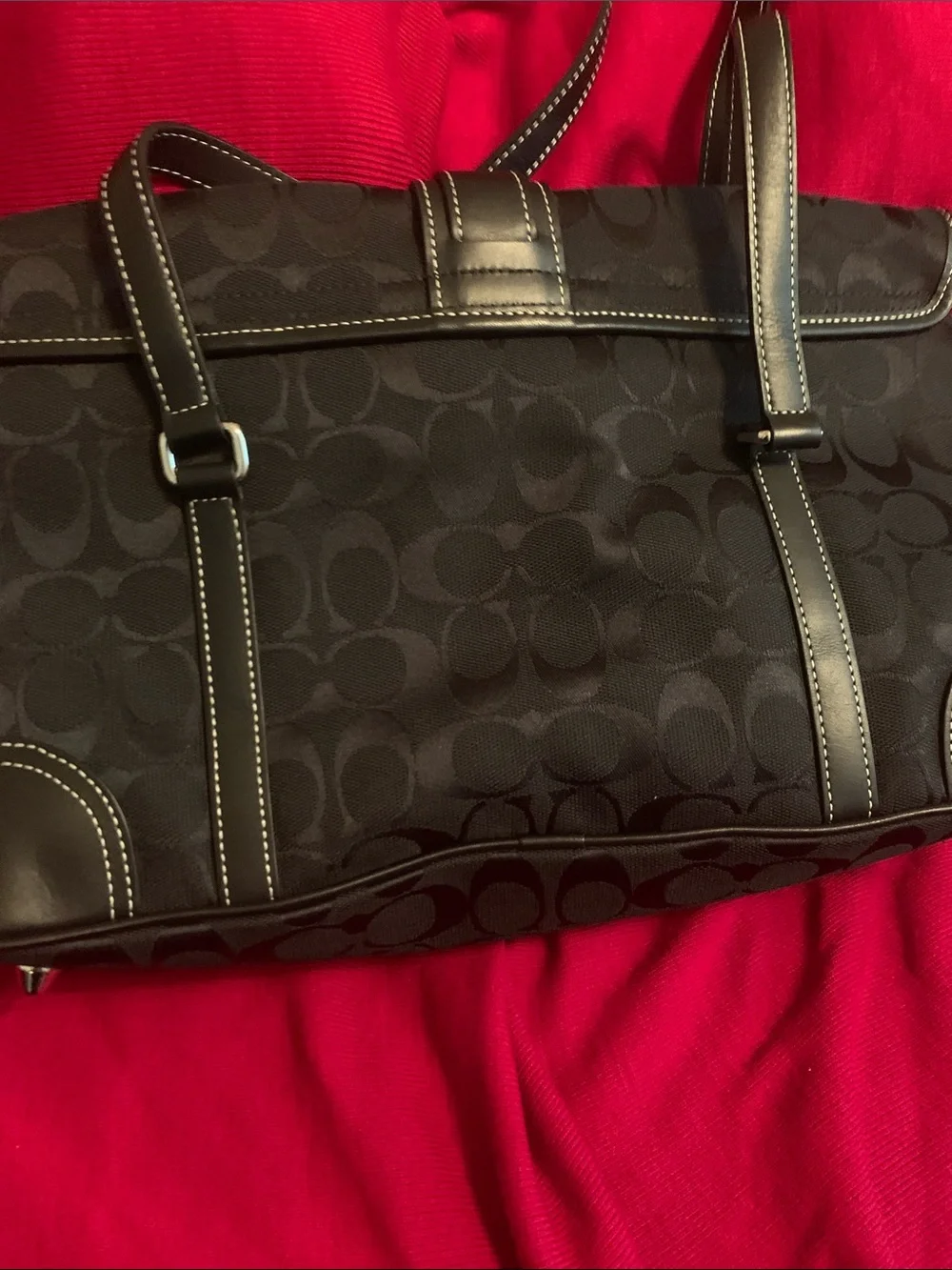 Coach satchel black